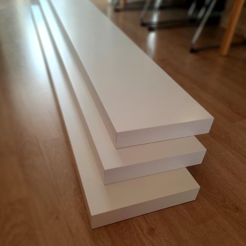 Lack Hyller fra IKEA - 190 × 26 cm