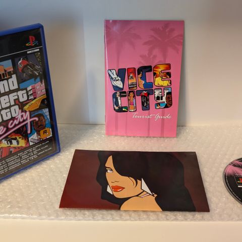 Grand Theft Auto: Vice City, PS2, PAL, m/manual + kart