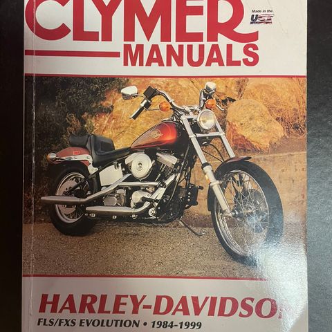 Diverse clymer rep manualer Harley Davidsen