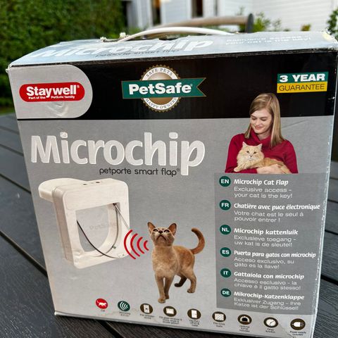 Kattelukke fra Petsafe med microchip