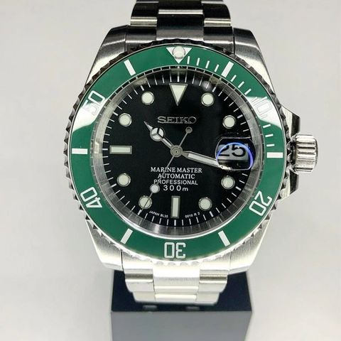 Submariner Seiko mod (Starbucks)