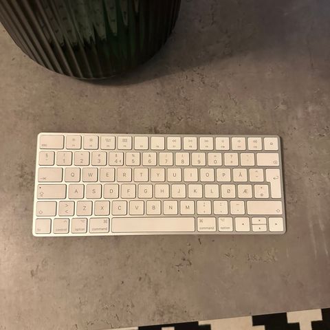 Mac tastatur hvitt