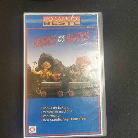 Karius og Baktus VHS film