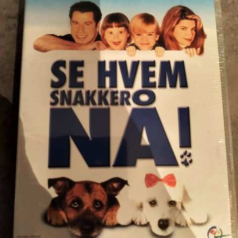 Se Hvem Snakker nå ( DVD) 1993 - John Travolta - Kirstie Alley - Ny i plast