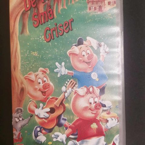 De Tre Små Griser VHS film