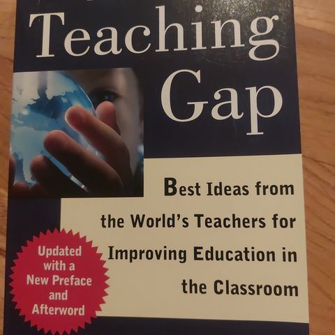 The teaching gap (1999), pedagogikk pensum