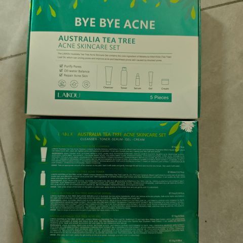 AUSTRALIA TEA TREE ACNE HUDPLEIE SET