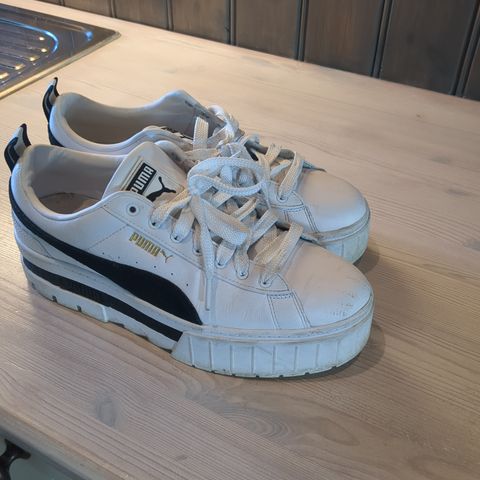 Puma sko pent brukt