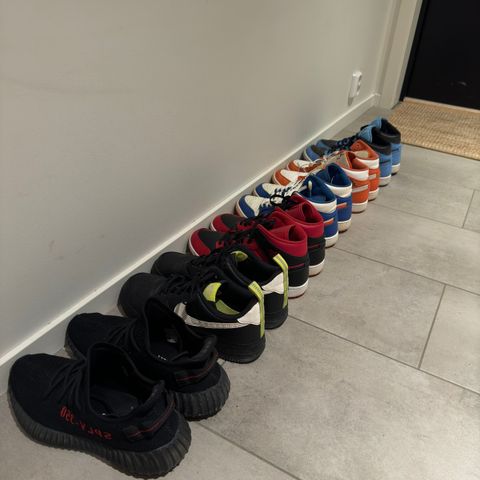 Air Jordan 1, Air Force 1, Yeezy 350