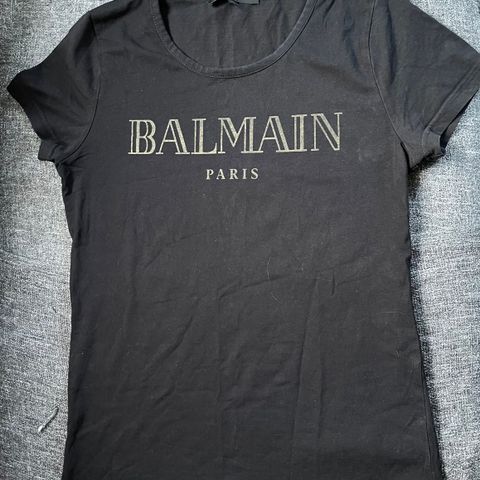 Balmain t-skjort  / topp str S / M