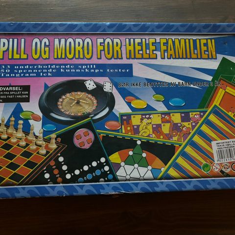 Spill og moro for hele familien