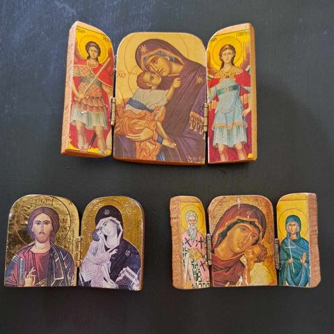 Triptyk og diptyk / Religiøse "brettebilder"