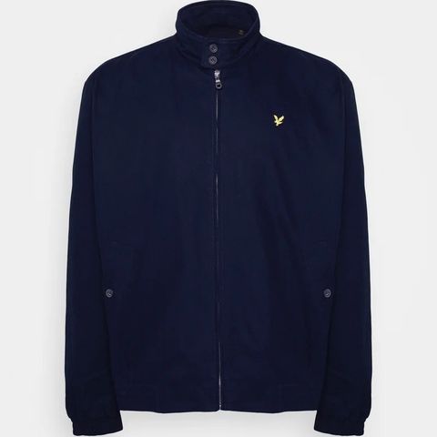 Lett jakke (mørkeblå) i 3XL - Lyle & Scott PLUS HARRINGTON JACKET