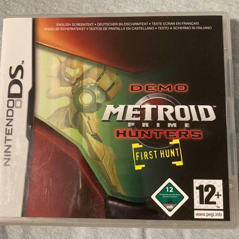 Metroid Prime Hunters Demo First Hunt CIB