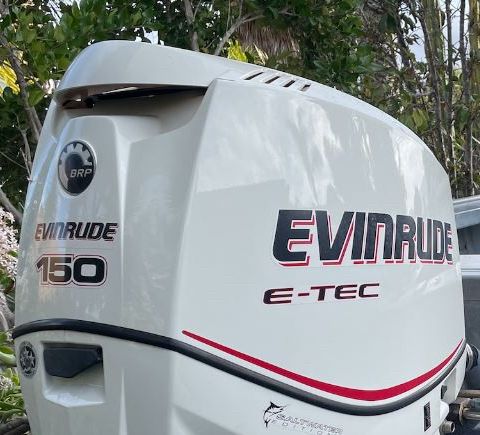 Evinrude E-etc 150 motordeksel selges