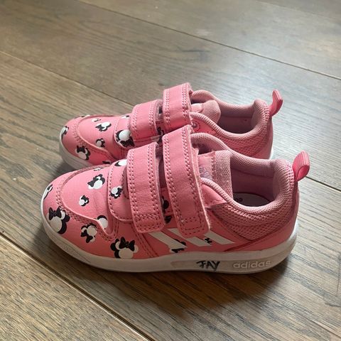 Adidas Minnie sko rosa str 25