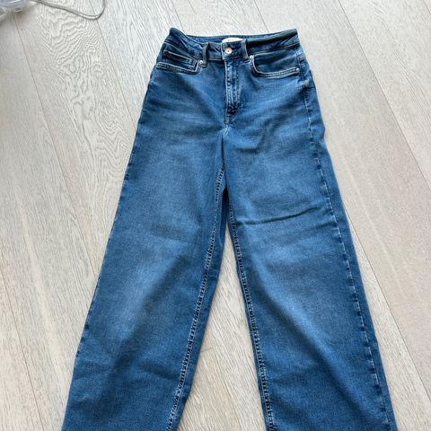 Only wide denim str s/30, myk denim med god strech