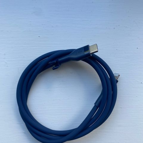 Belkin 1M USB-C lightning Silicone Blue