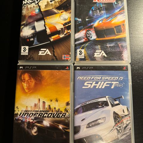 Need For Speed spill til Psp