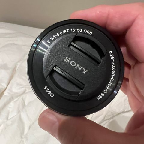 Sony E 16-50 PZ OSS powerzoom