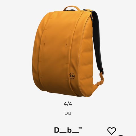 DB hugger backpack