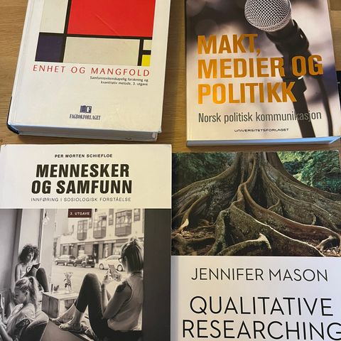 Faglitteratur/Pensum - Ringdal, Schiefloe, Mason og Skogerbø/Allern