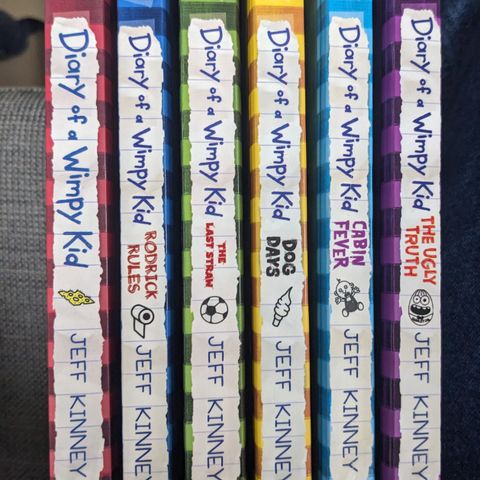 Diary of a Wimpy Kid 1-6