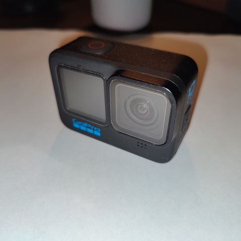 GoPro 10 Black med mye utstyr, Media Mod etc