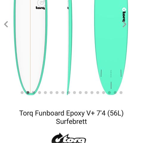 Surfebrett- Torq Funboard Epoxy 7'4