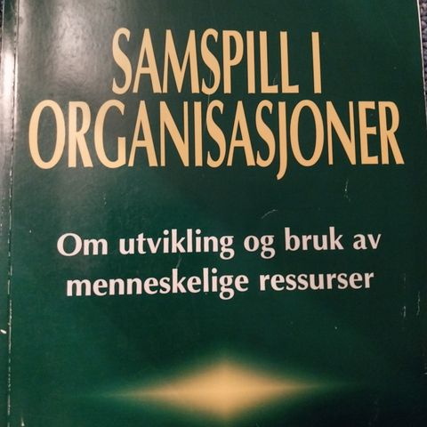 Samspill i organisasjoner