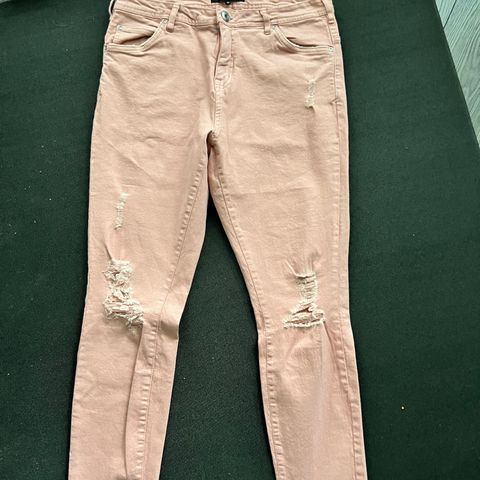 Zizzi denim str 44 lys korall