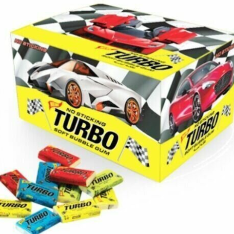 Turbo chewing gum