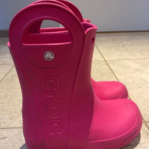 Crocs Kids Handle It Støvel, Candy Pink 32-33