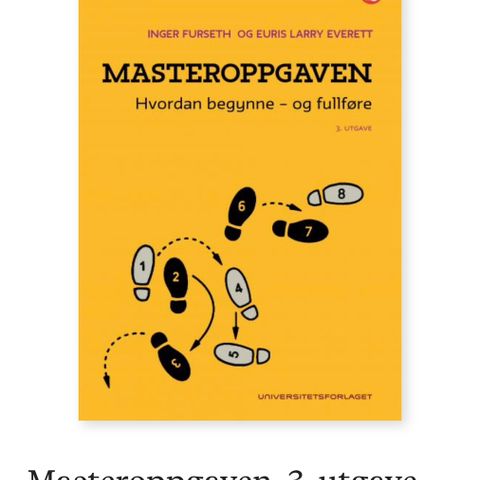 Masteroppgaven