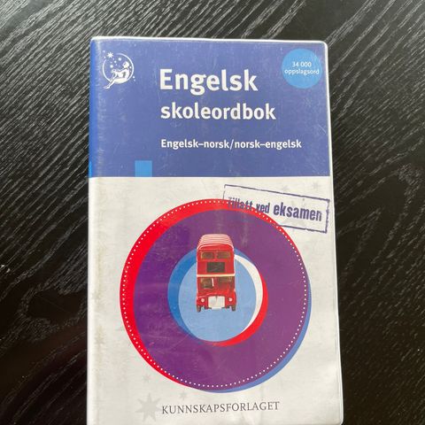 Engelsk ordbok