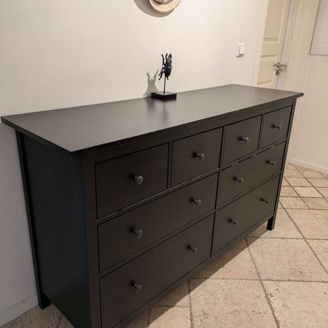 IKEA Hemnes kommode (brunsvart)