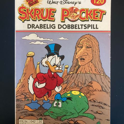 Skrue Pocket nr. 120 fra 2003 «Drabelig dobbeltspill»