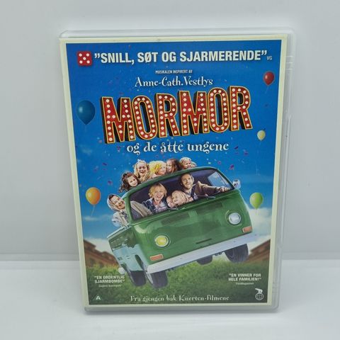 Mormor og de åtte ungene. Dvd