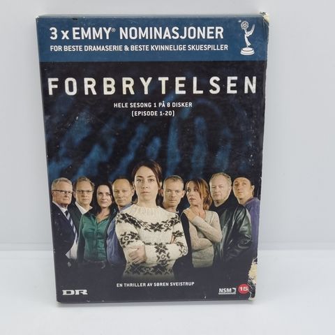 Forbrytelsen sesong 1. Dvd