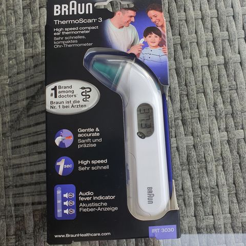 Braun øretermometer