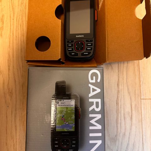 Garmin® 66i Håndholdt GPS- og satellittkommunikasjonsenhet