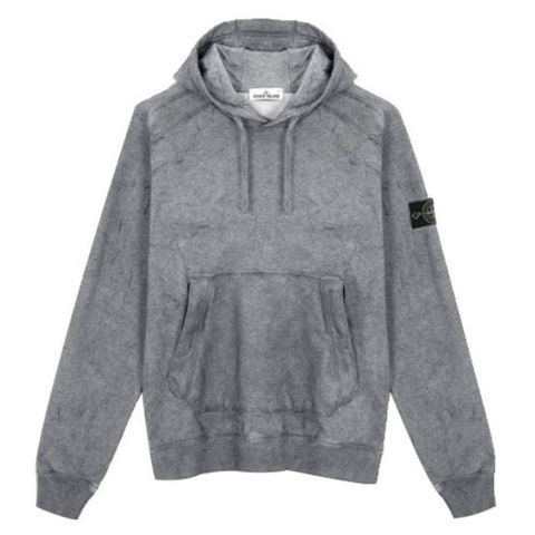 Stone Island hoodie grå M