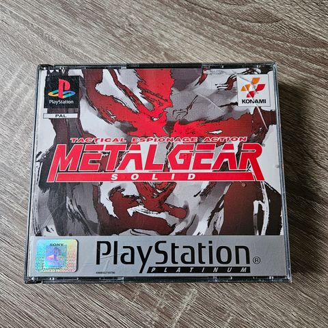 Metal Gear Solid til Playstation 1