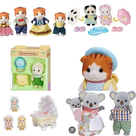 Ønsker å kjøpe Sylvanian Families figurer