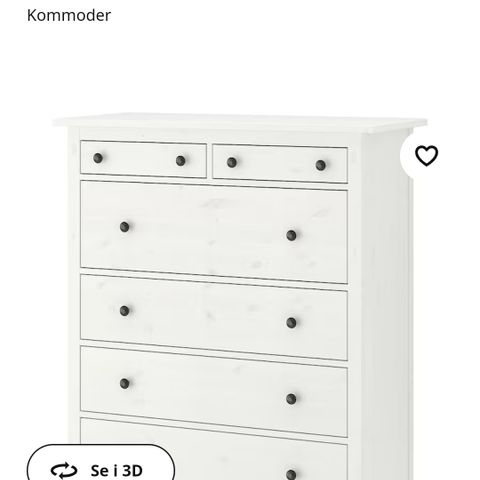 Hemnes kommode