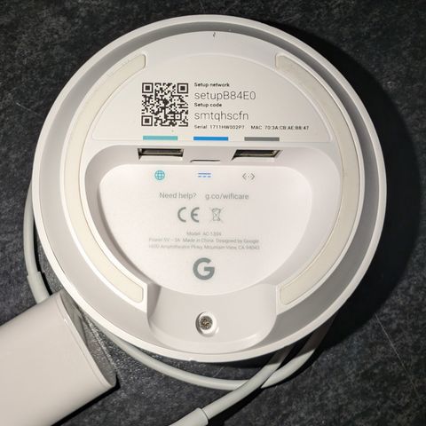 Google wifi mesh AC-1304