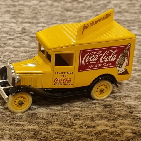 Ford Model A Van med Coca-Cola reklame