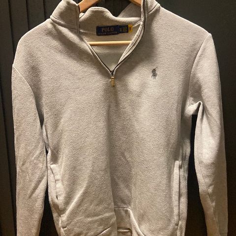 Grå polo Ralph lauren quarterzip