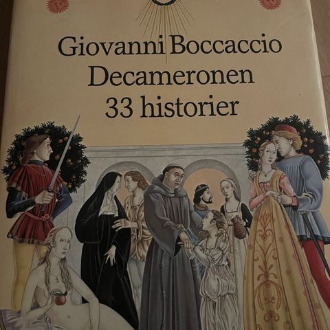 Giovanni boccacio decamrronen 33 historier