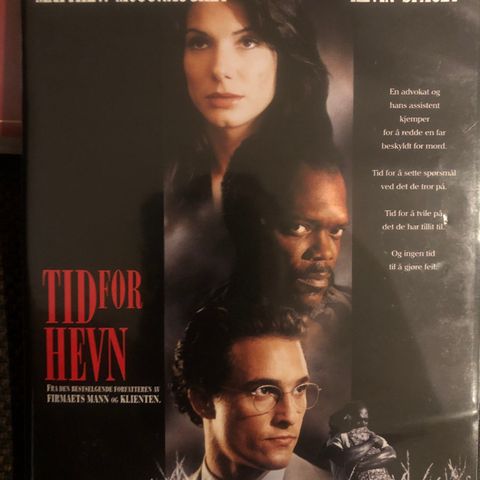 (DVD) Tid for Hevn (1996) Norsk tekst